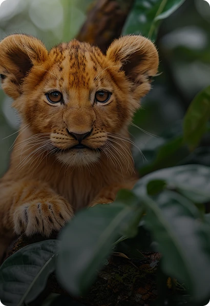 Andy thought the lion was just another animal, until it looked right at him. What would you do if the king of the jungle seemed to know your name? 